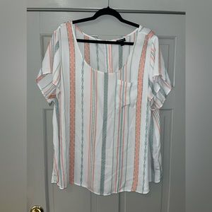 Torrid short sleeve blouse